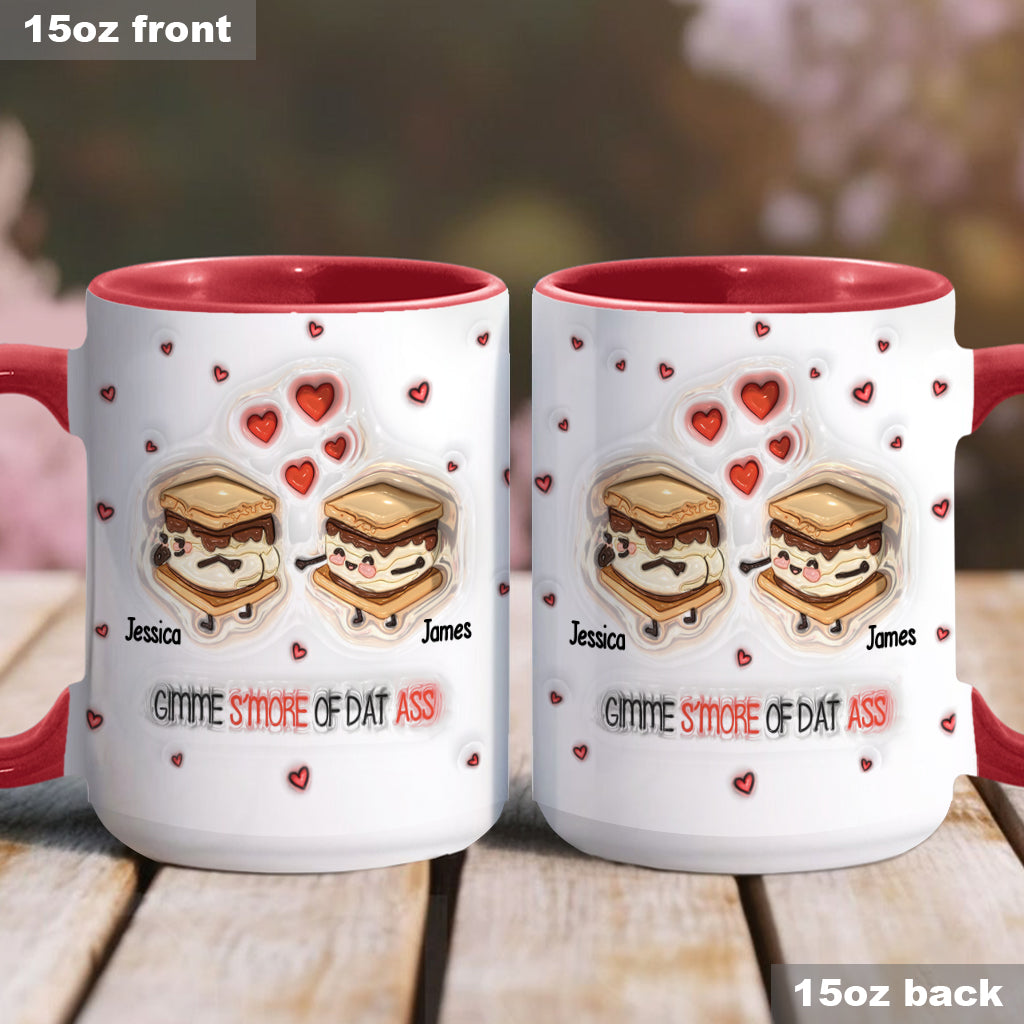 Gimme S'more Of That - Personalized Couple Accent Mug