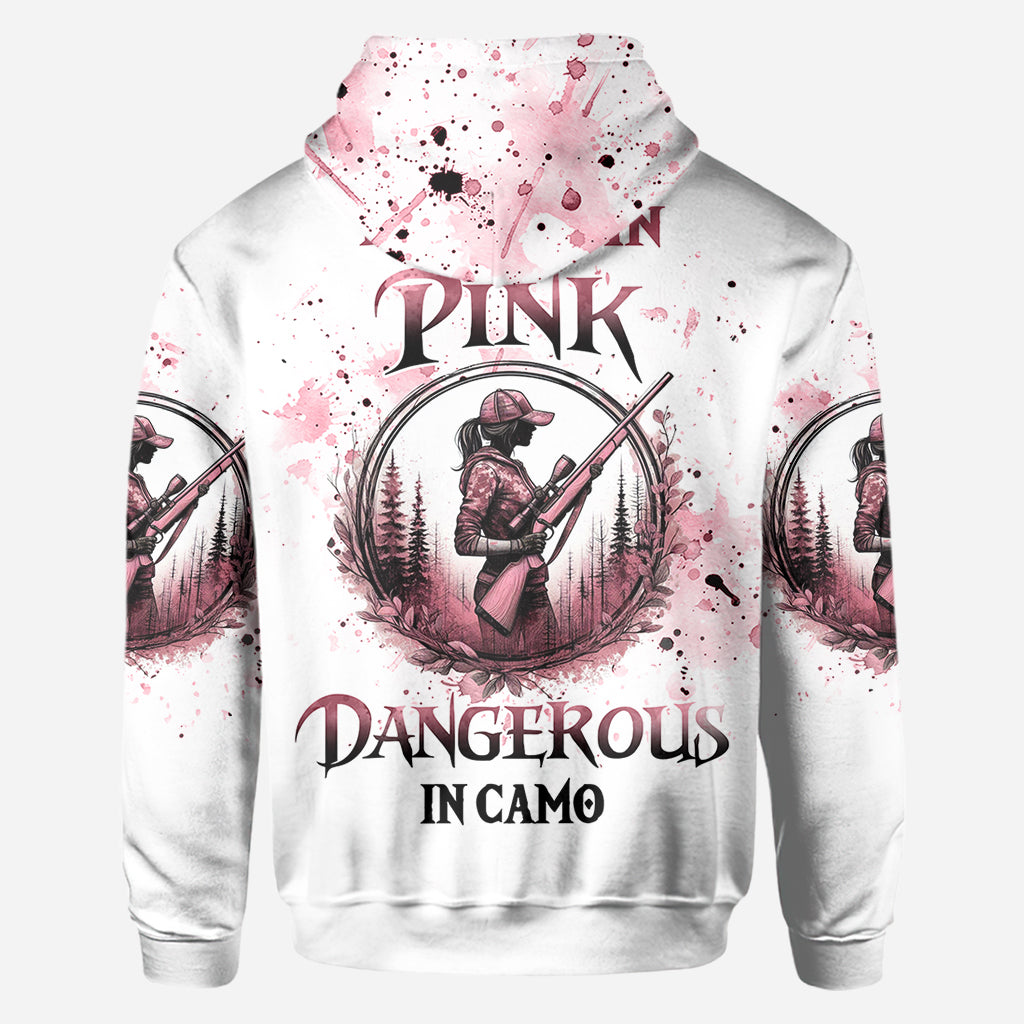 Hübsch in Pink – personalisiertes Jagd-Shirt