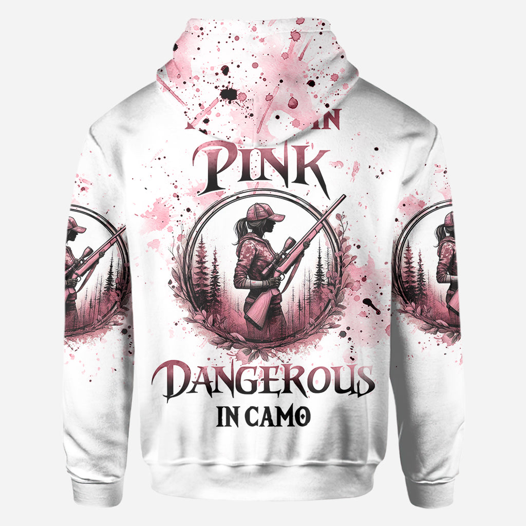 Hübsch in Pink – personalisiertes Jagd-Shirt