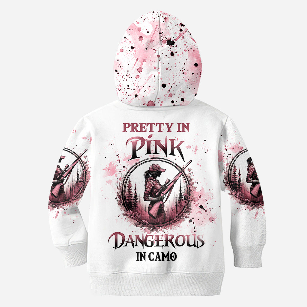Hübsch in Pink – personalisiertes Jagd-Shirt