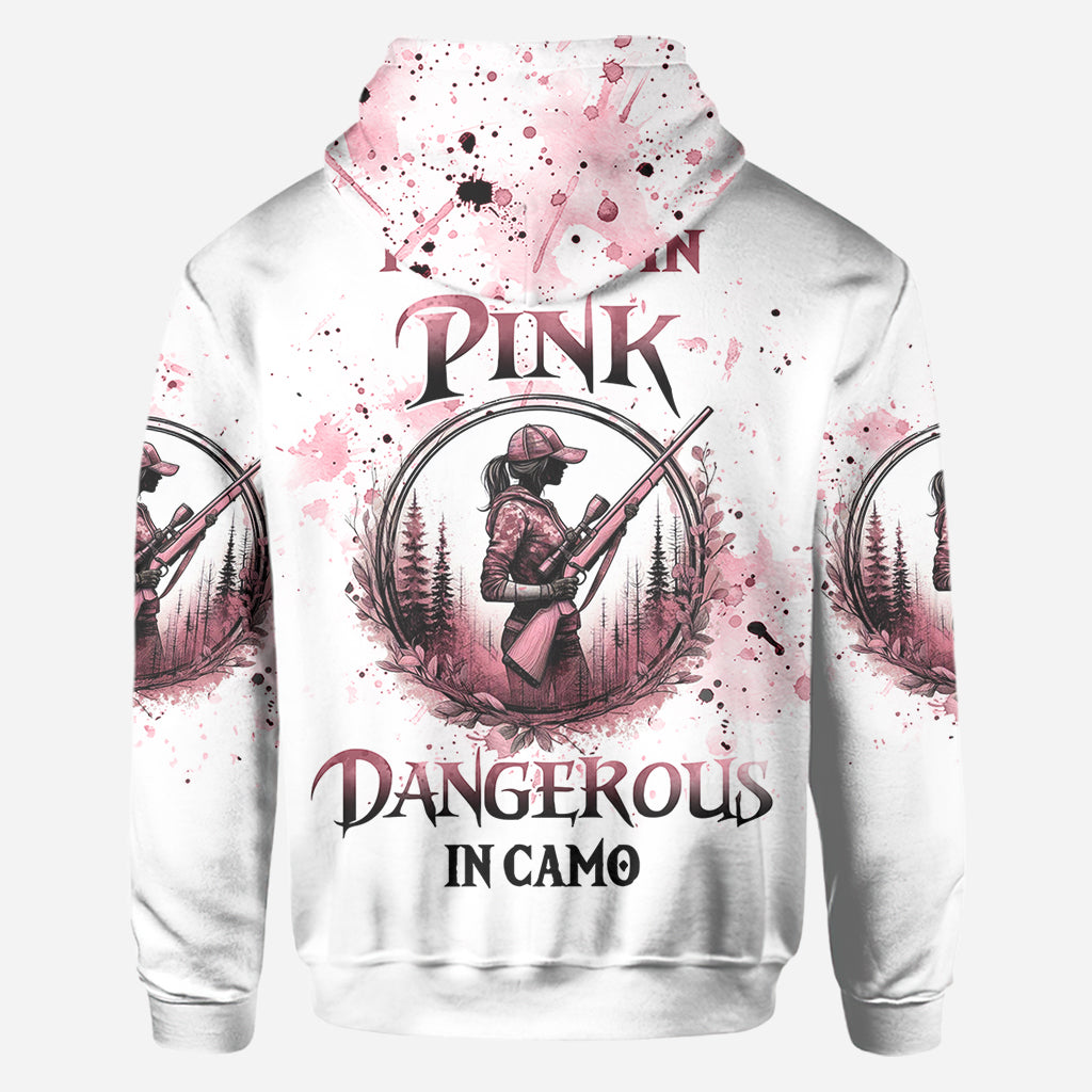 Hübsch in Pink – personalisiertes Jagd-Shirt