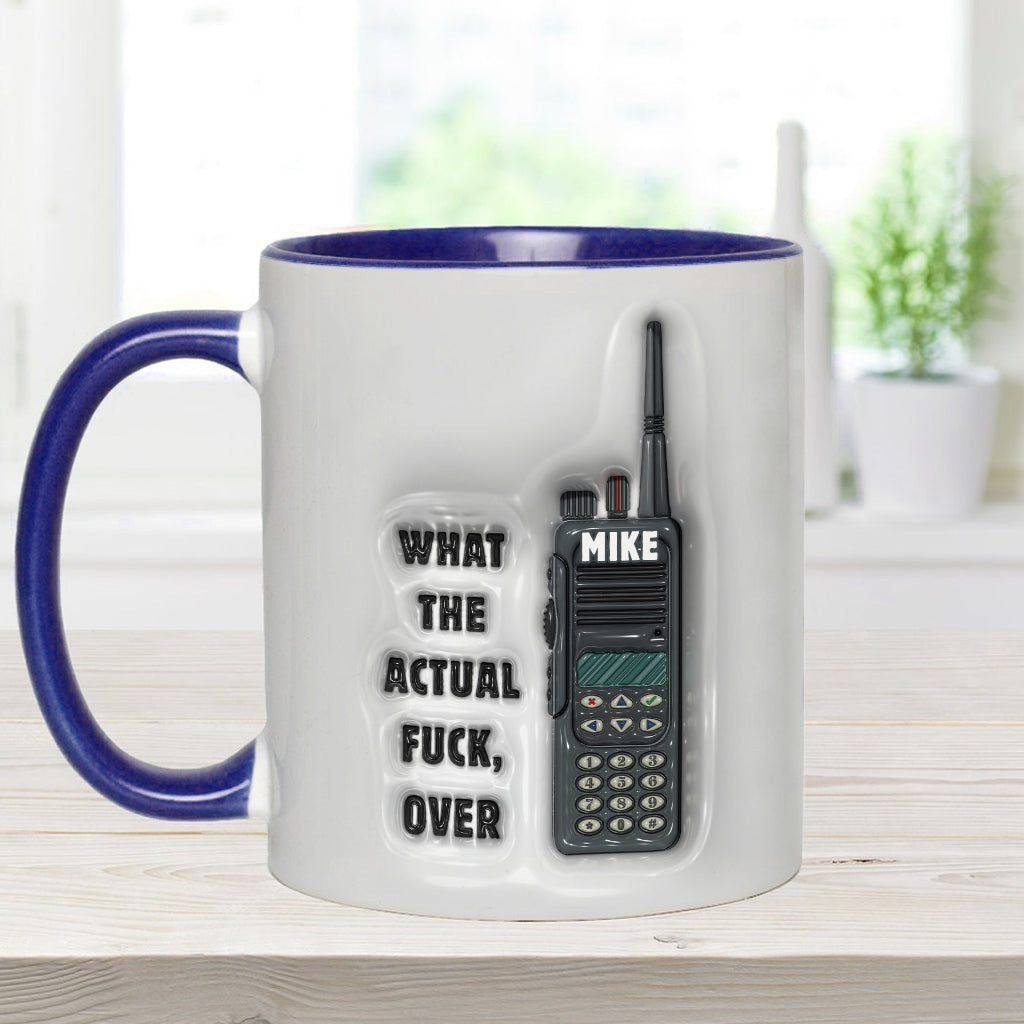 Mais qu'est-ce que c'est que ce bordel ? C'est fini ! - Mug personnalisé pour collègue