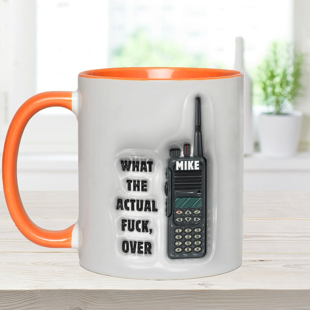 Mais qu'est-ce que c'est que ce bordel ? C'est fini ! - Mug personnalisé pour collègue