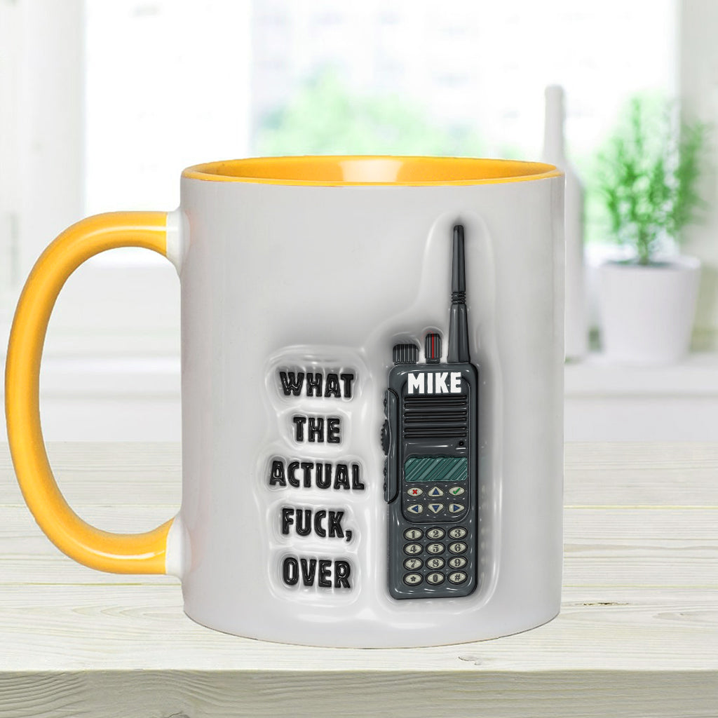 Mais qu'est-ce que c'est que ce bordel ? C'est fini ! - Mug personnalisé pour collègue
