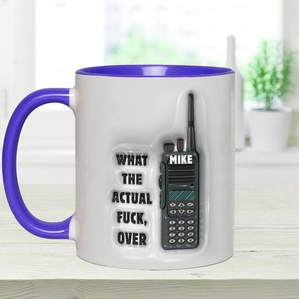Mais qu'est-ce que c'est que ce bordel ? C'est fini ! - Mug personnalisé pour collègue