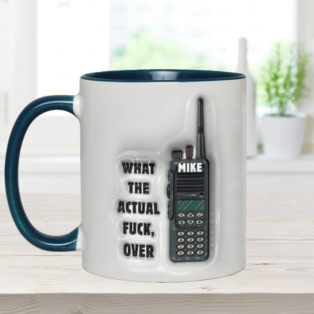 Mais qu'est-ce que c'est que ce bordel ? C'est fini ! - Mug personnalisé pour collègue