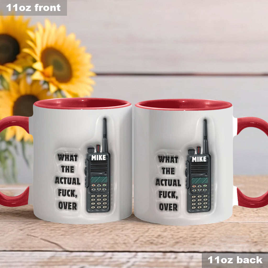Mais qu'est-ce que c'est que ce bordel ? C'est fini ! - Mug personnalisé pour collègue