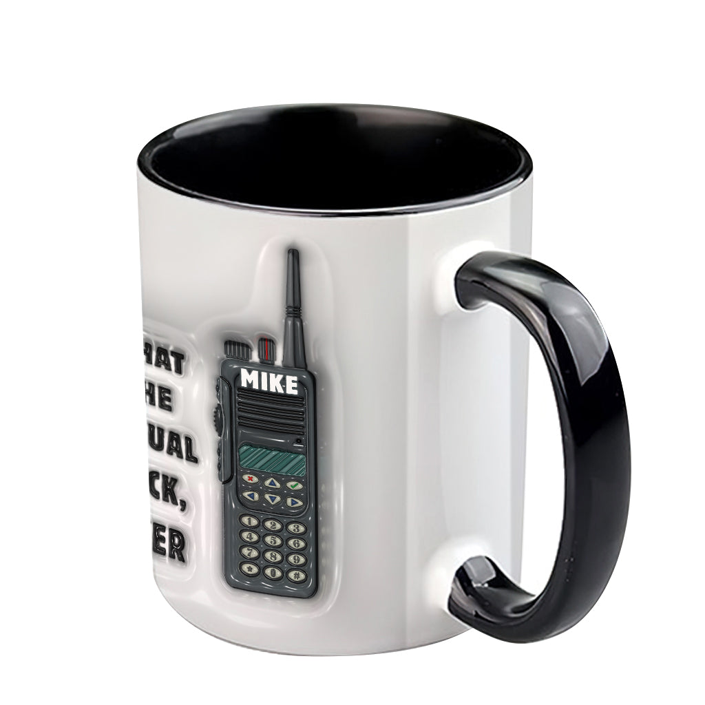 Mais qu'est-ce que c'est que ce bordel ? C'est fini ! - Mug personnalisé pour collègue
