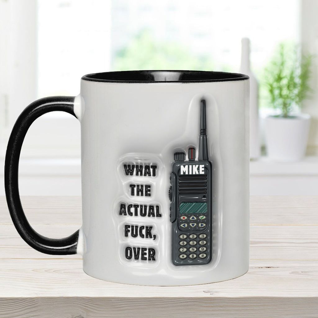 Mais qu'est-ce que c'est que ce bordel ? C'est fini ! - Mug personnalisé pour collègue
