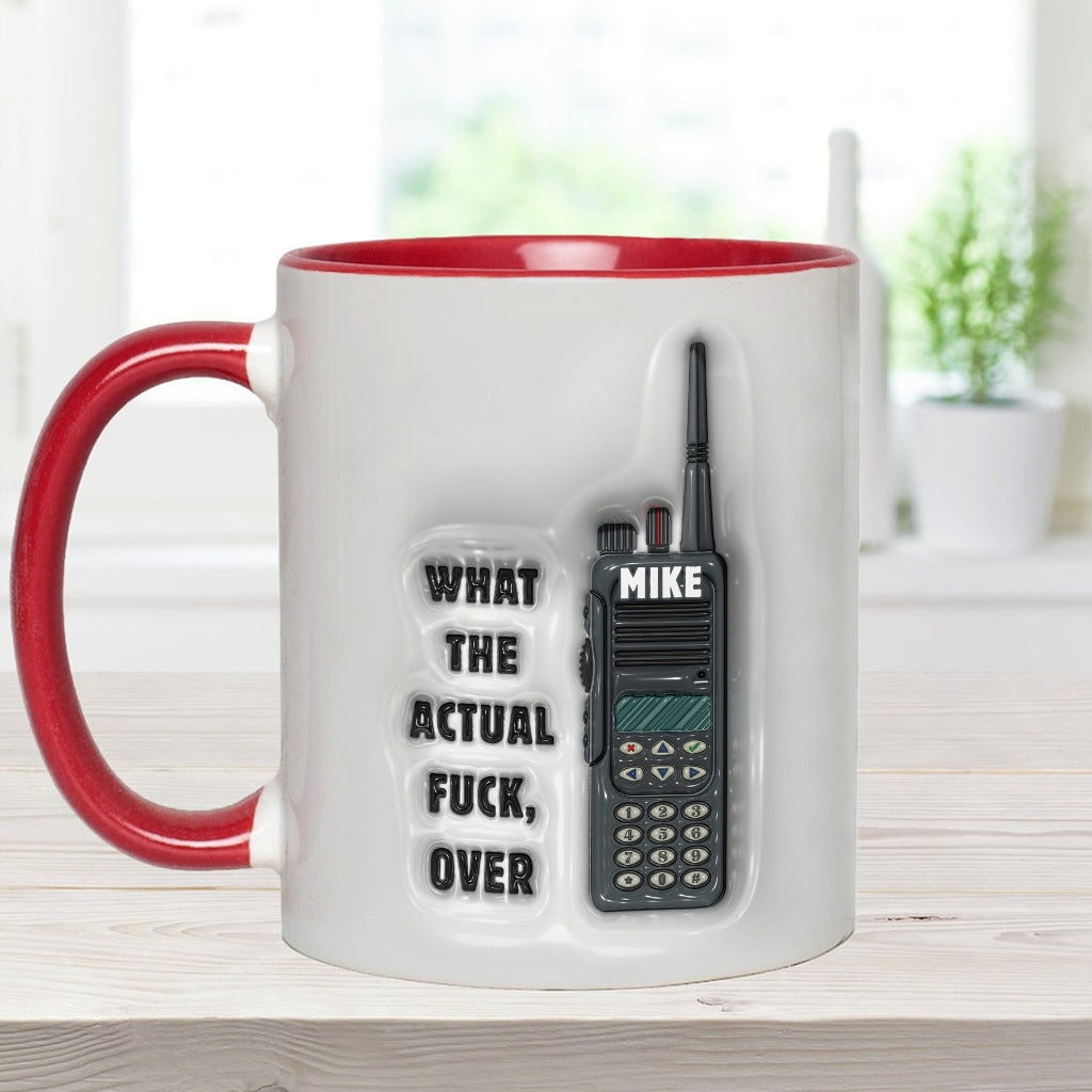 Mais qu'est-ce que c'est que ce bordel ? C'est fini ! - Mug personnalisé pour collègue