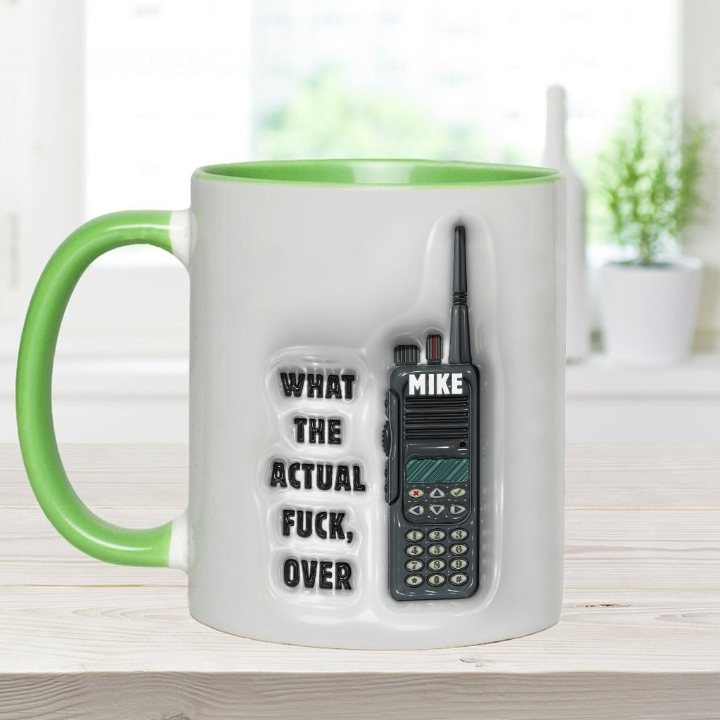 Mais qu'est-ce que c'est que ce bordel ? C'est fini ! - Mug personnalisé pour collègue