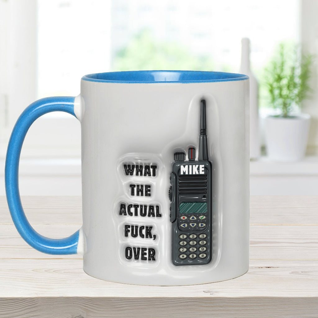 Mais qu'est-ce que c'est que ce bordel ? C'est fini ! - Mug personnalisé pour collègue
