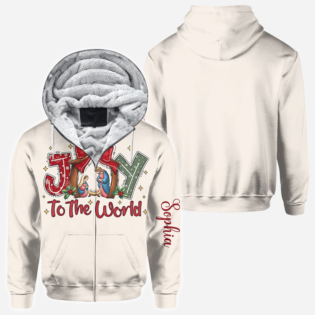 Joyeux Noël - T-shirt chrétien personnalisé intégral