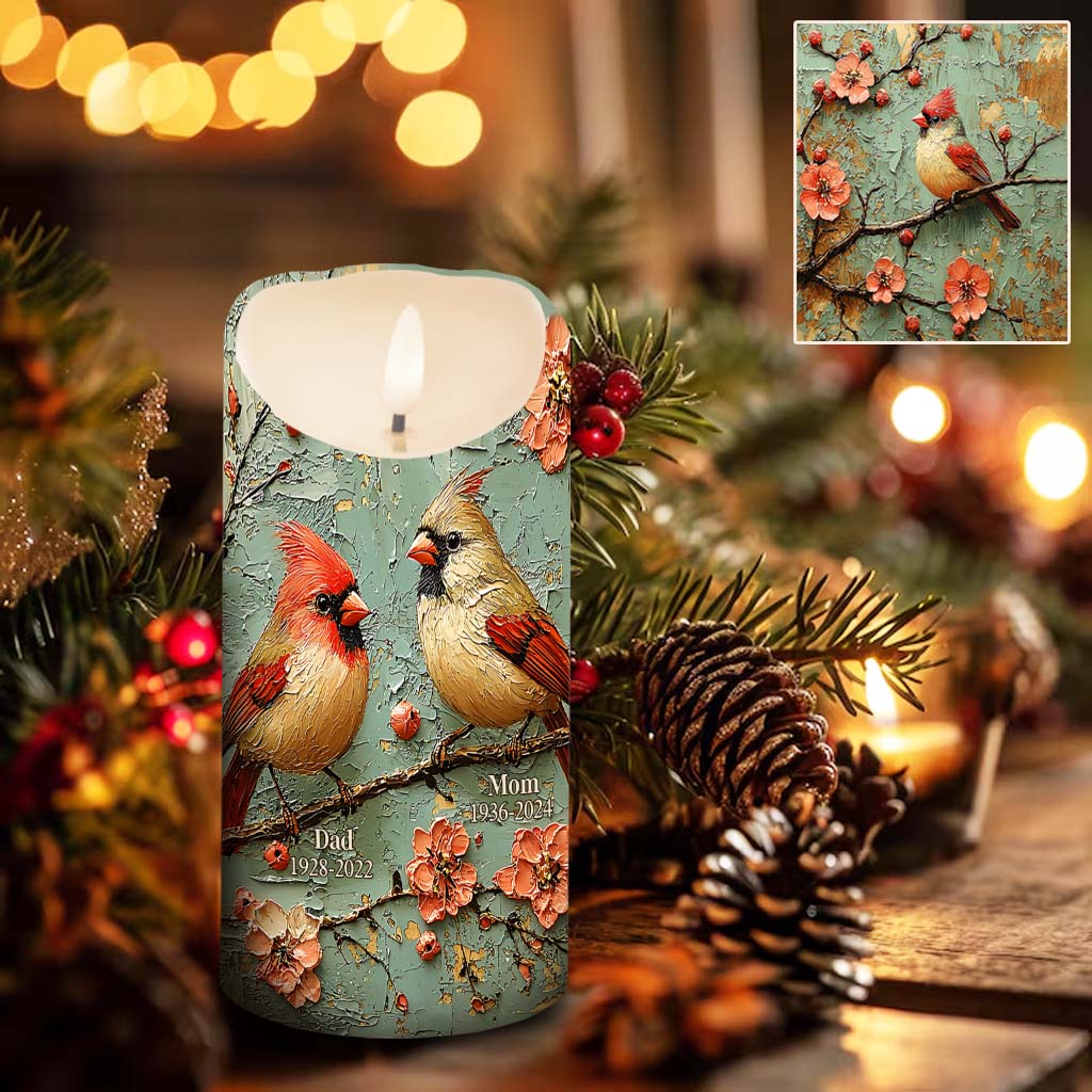 Always With You - Personalized Memorial Flameless Candle