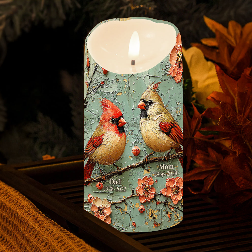 Always With You - Personalized Memorial Flameless Candle