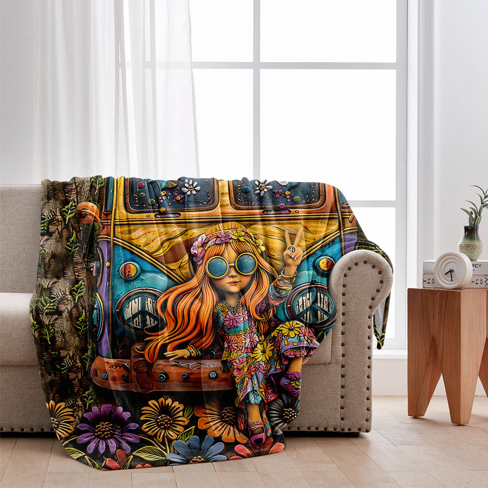 Couverture Hippie Soul - Personnalisée