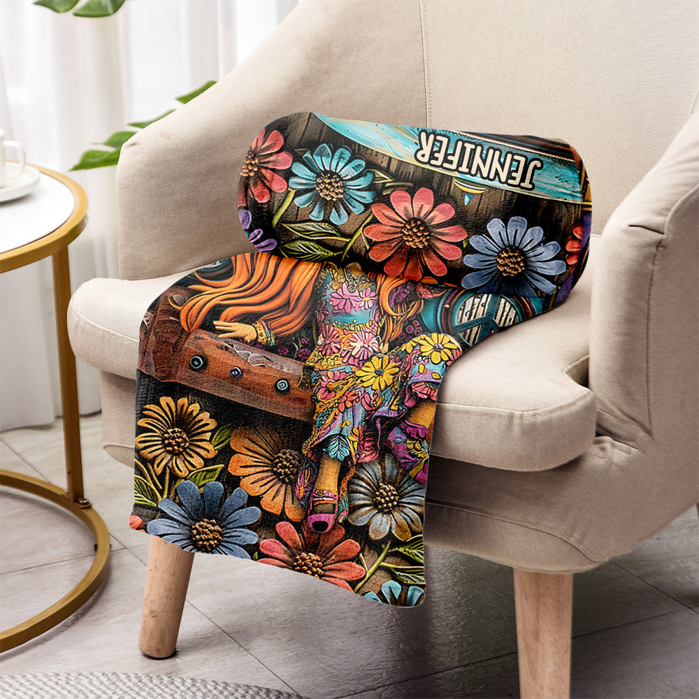 Couverture Hippie Soul - Personnalisée