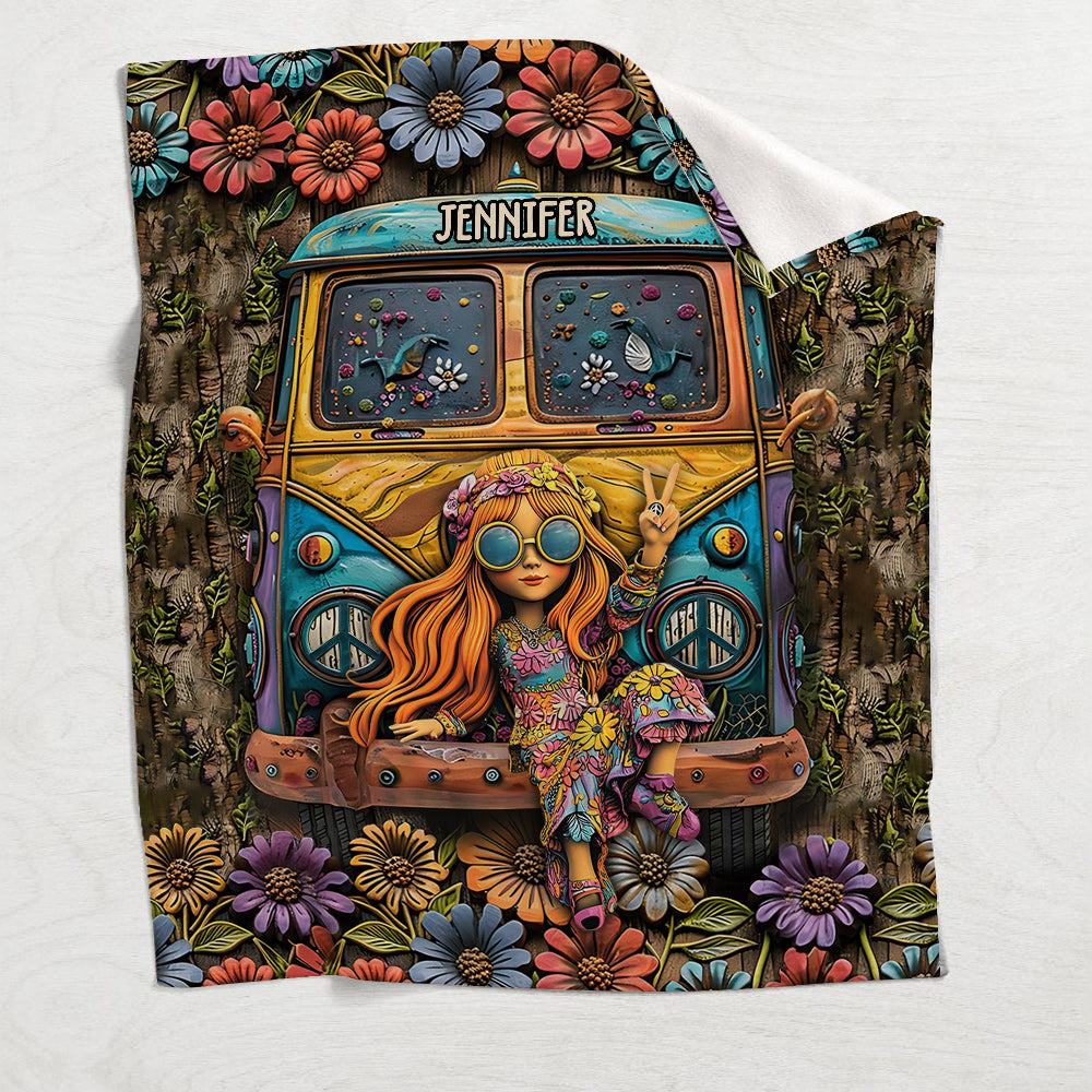 Couverture Hippie Soul - Personnalisée