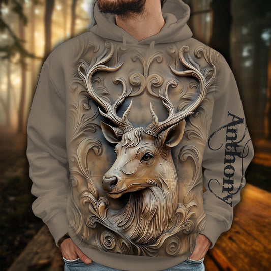 Love Hunting - Personalized Hunting All Over Shirt