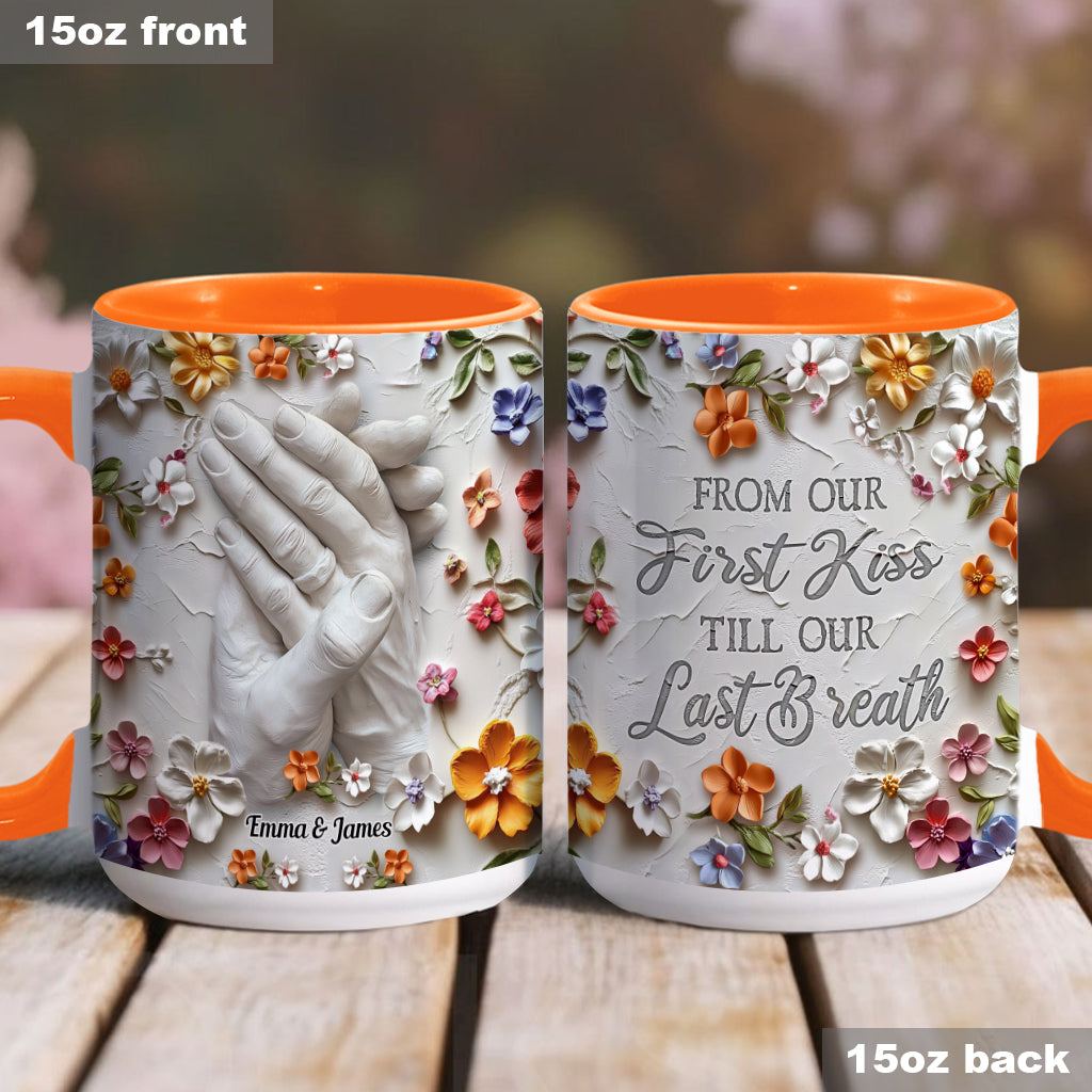 I Met You I Liked You - Personalized Couple Accent Mug