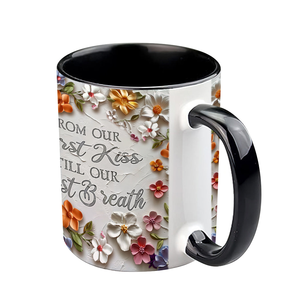 I Met You I Liked You - Personalized Couple Accent Mug