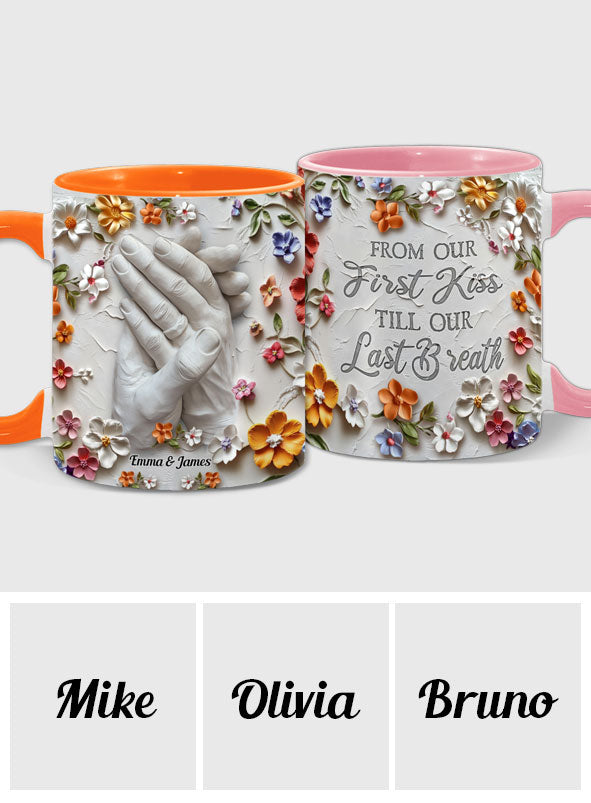 I Met You I Liked You - Personalized Couple Accent Mug