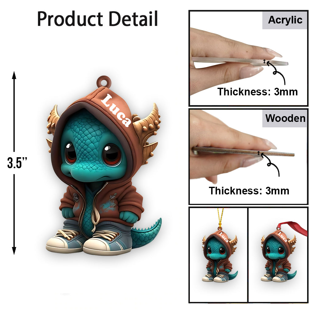 Cooler Drache – Personalisierter Drachenschmuck
