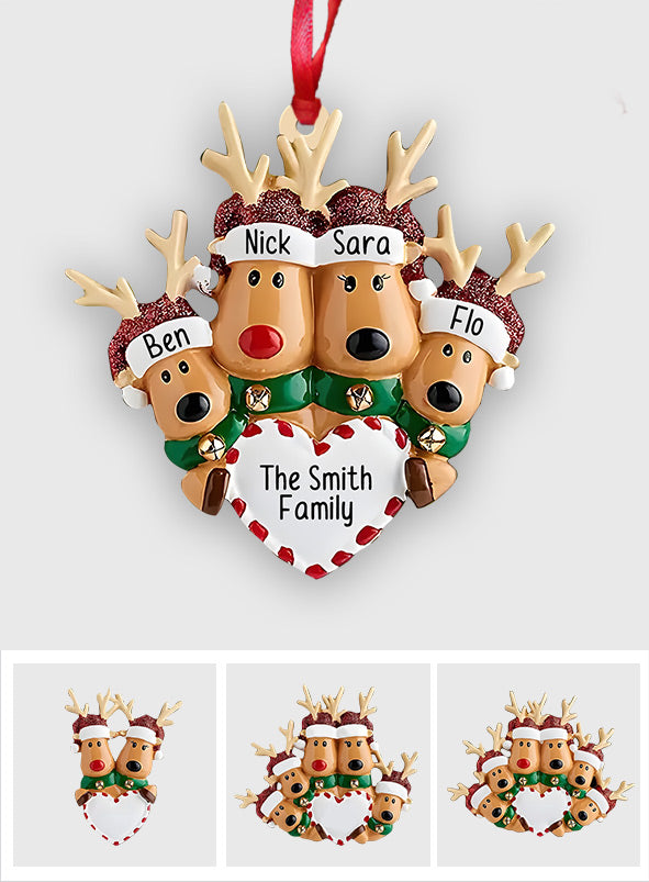 Glückliche Familie – personalisierter Familienschmuck