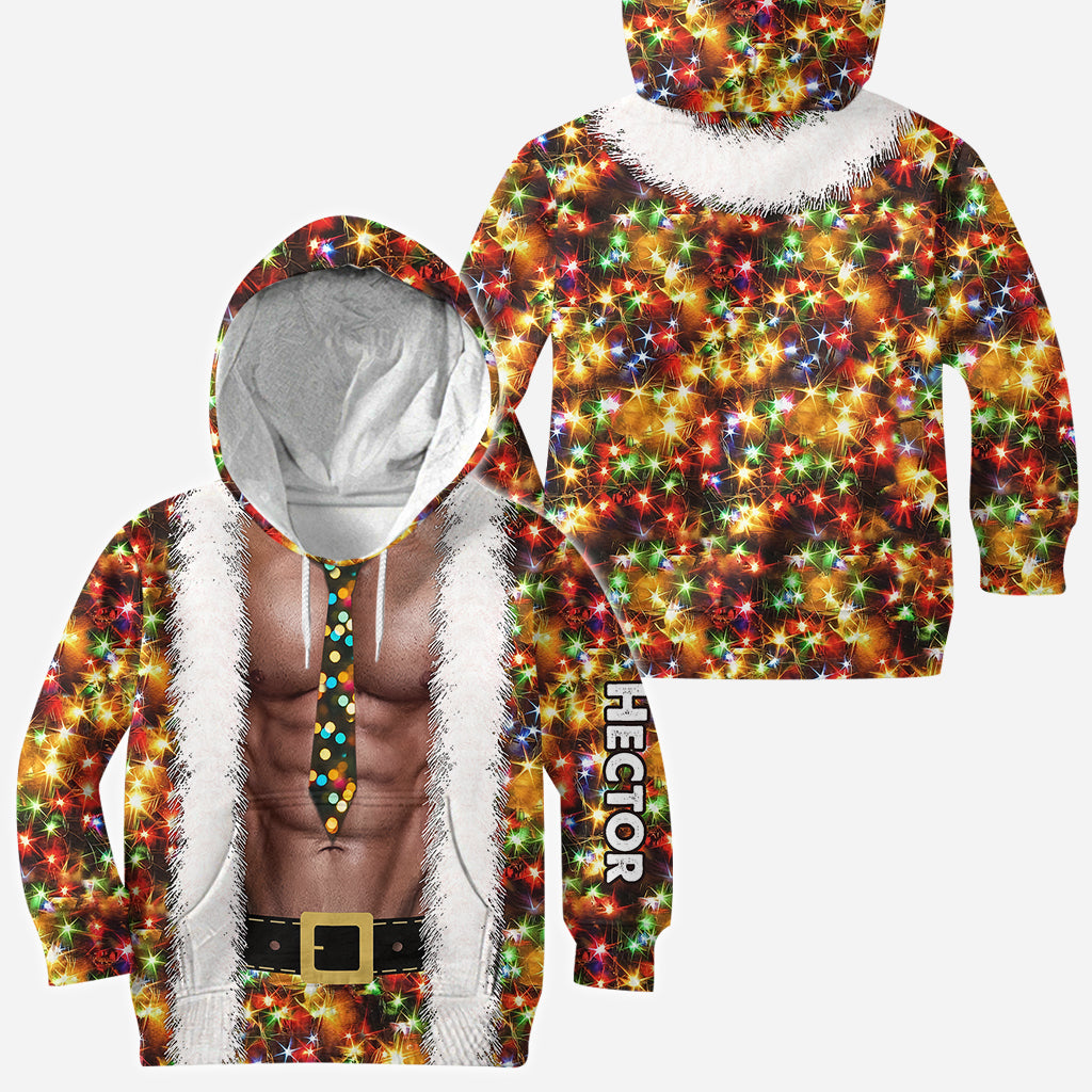 Baby Santa Is Coming - Personalized Couple All Over Shirt