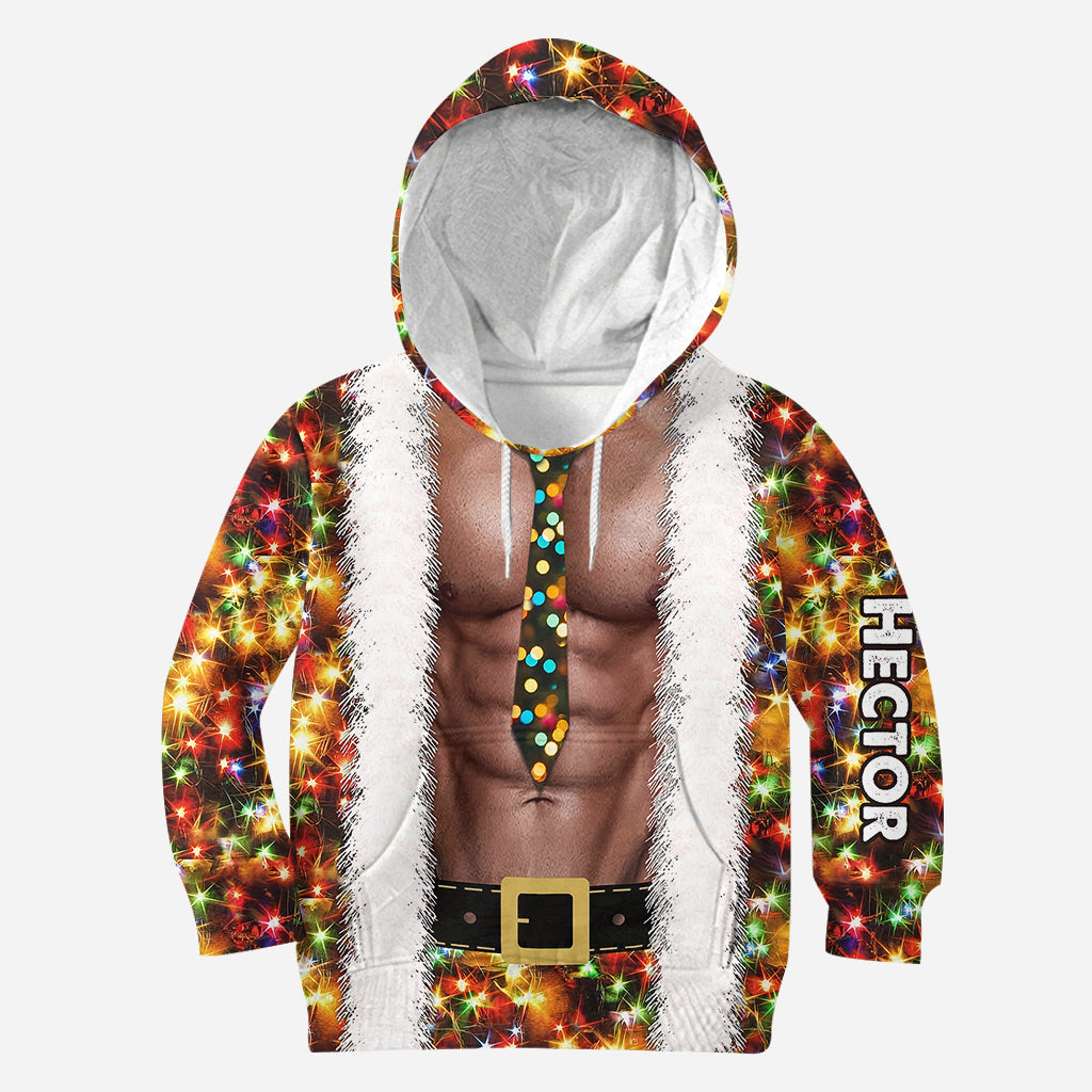 Baby Santa Is Coming - Personalized Couple All Over Shirt