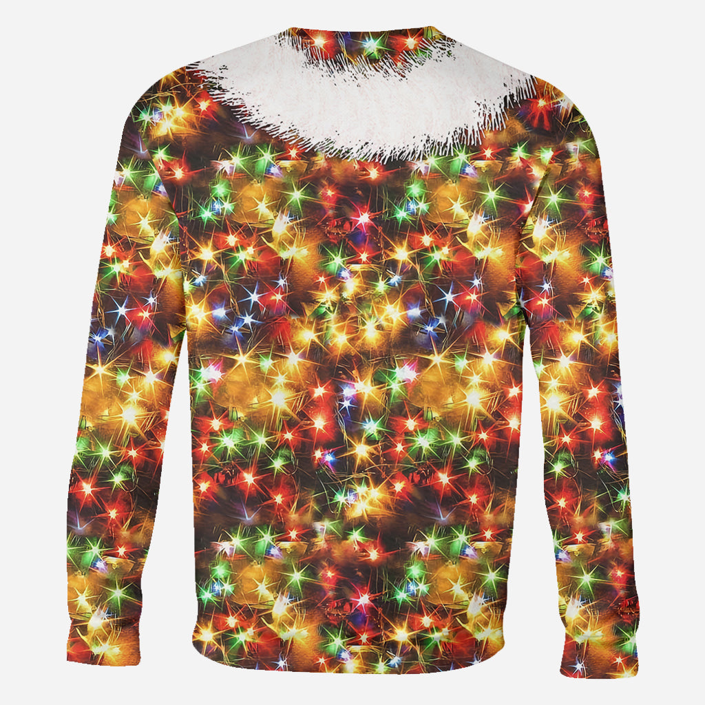 Baby Santa Is Coming - Personalized Couple All Over Shirt