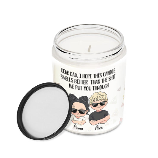 Dear Mom Dear Dad Funny Gift - Gift for mom, grandma, grandpa, dad - Personalized