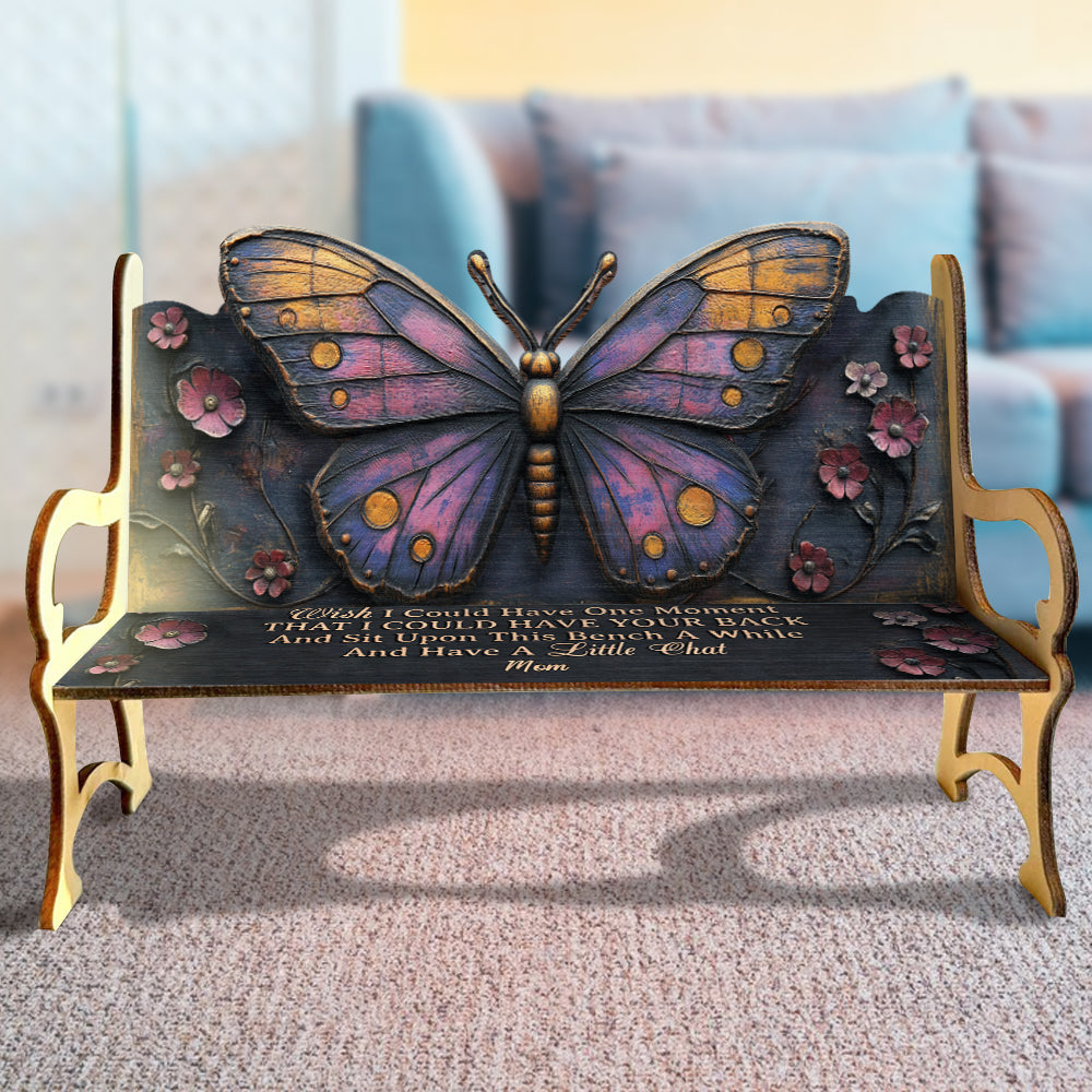 I Have Your Back - Personalized Memorial Wooden Bench