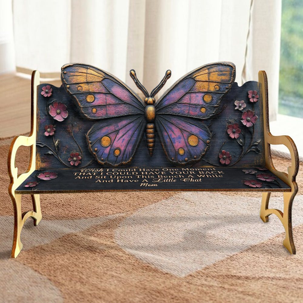 I Have Your Back - Personalized Memorial Wooden Bench