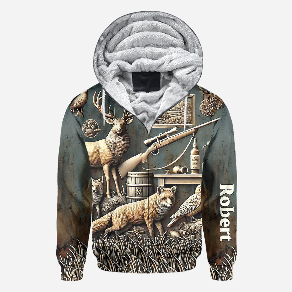 Meilleur chasseur de tous les temps - Chemise de chasse personnalisée intégrale