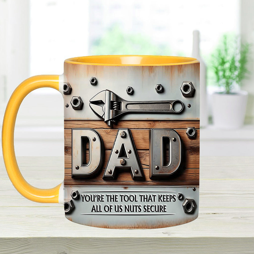 You Are The Tool - Personalized Father Accent Mug