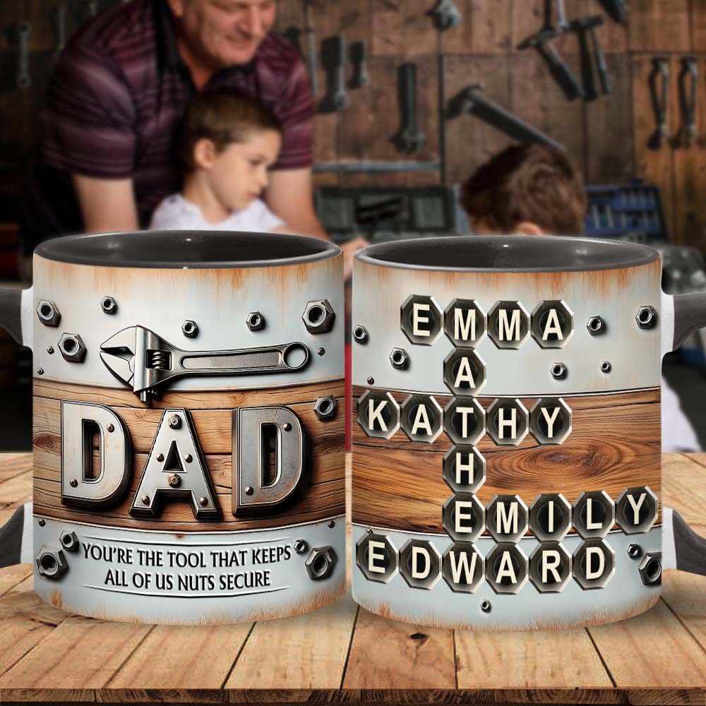 You Are The Tool - Personalized Father Accent Mug