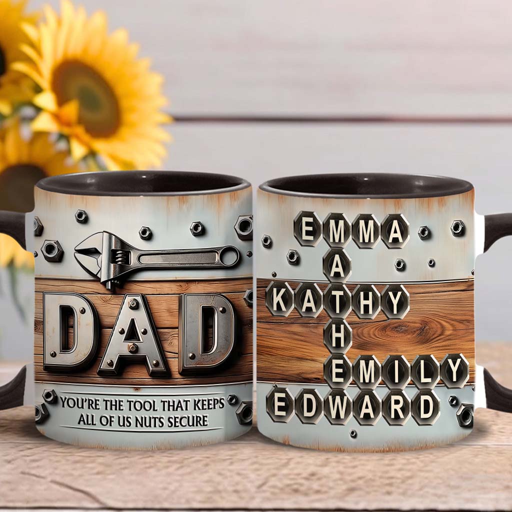 You Are The Tool - Personalized Father Accent Mug