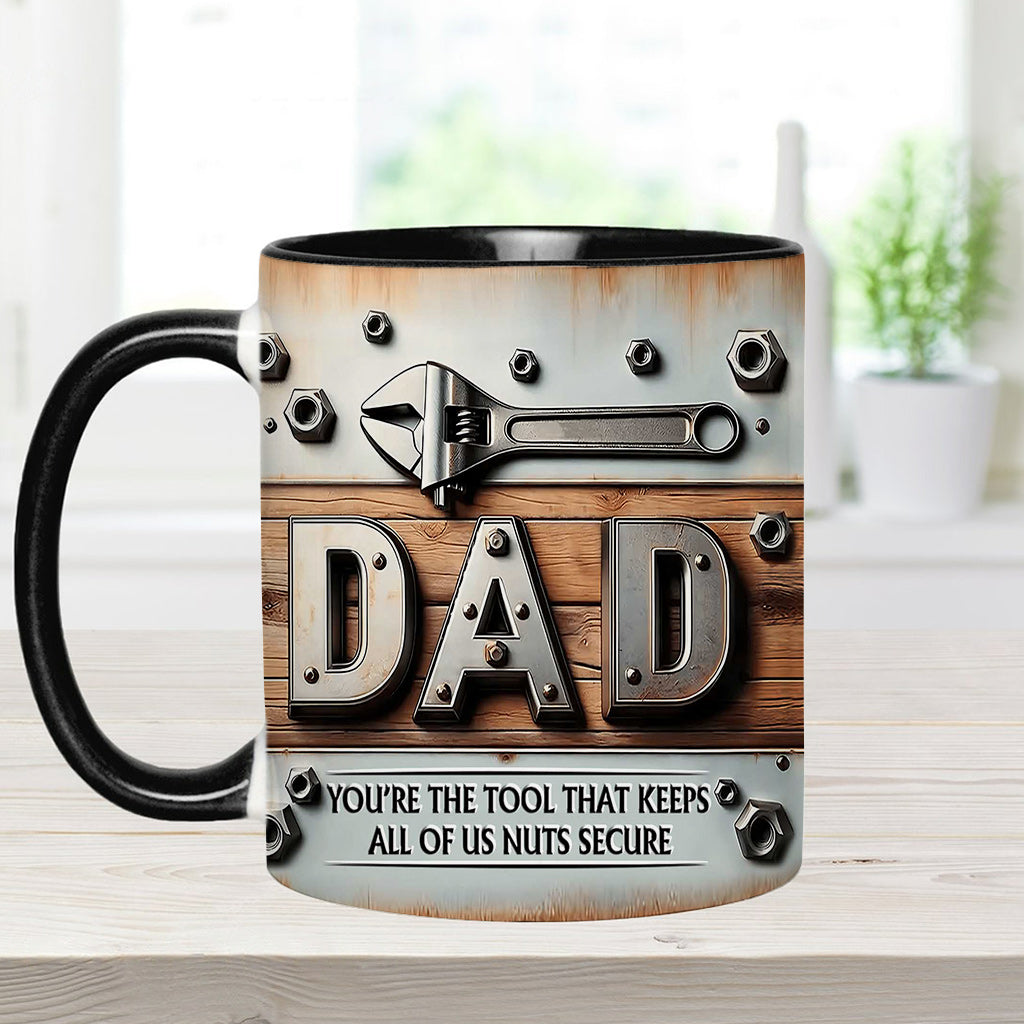 You Are The Tool - Personalized Father Accent Mug