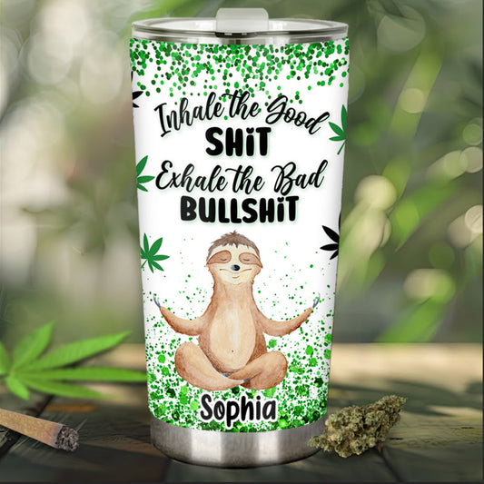 Inhaliere das Gute – personalisierter Weed-Becher