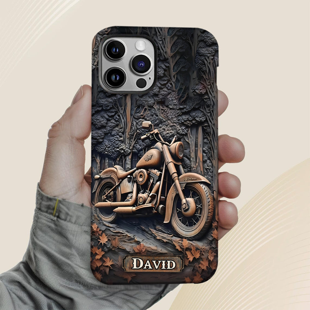 Il est temps de rouler - Coque de téléphone personnalisée pour motard avec impression intégrale