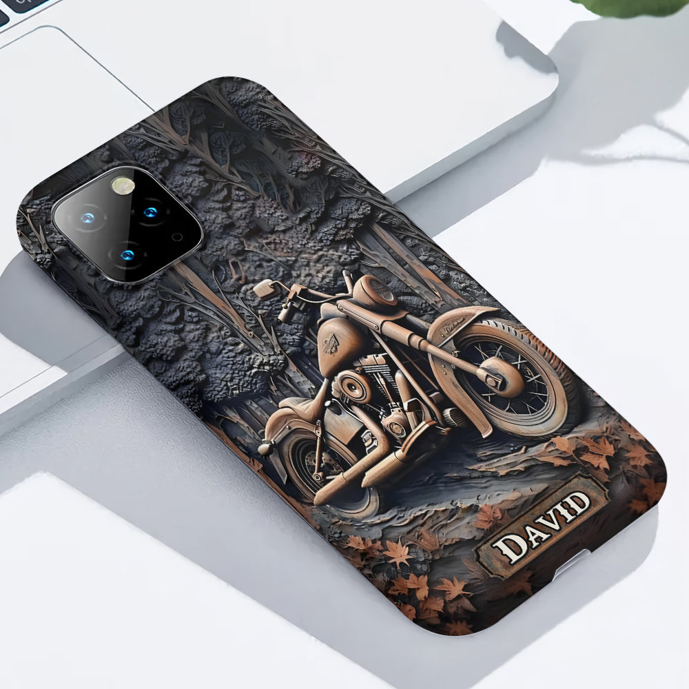 Il est temps de rouler - Coque de téléphone personnalisée pour motard avec impression intégrale