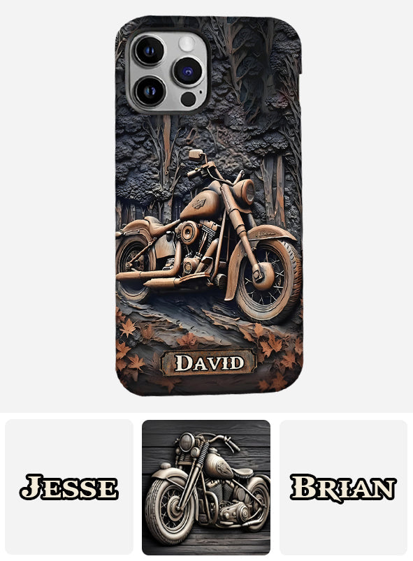 Il est temps de rouler - Coque de téléphone personnalisée pour motard avec impression intégrale