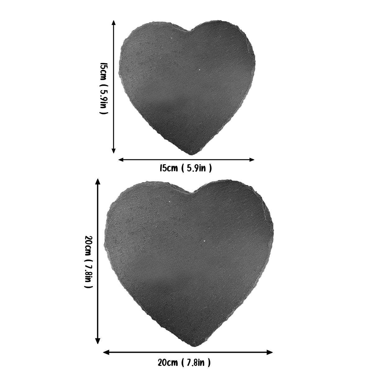 It's You & Me - Personalized Couple Heart Shaped Stone