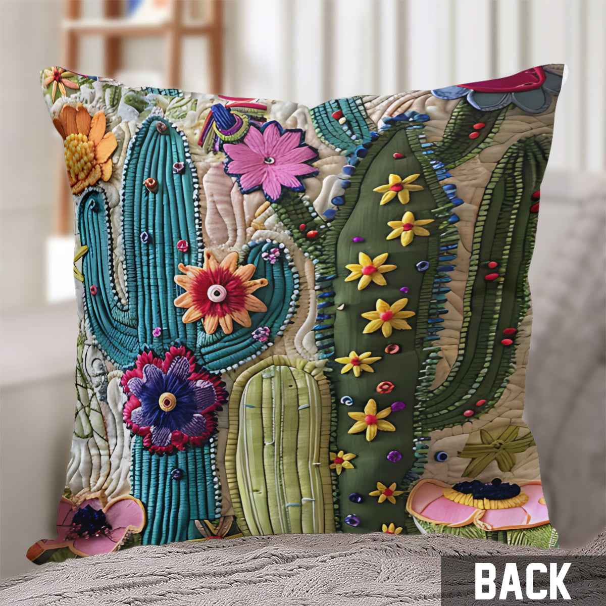 Coussin décoratif Cactus Garden - Jardinage
