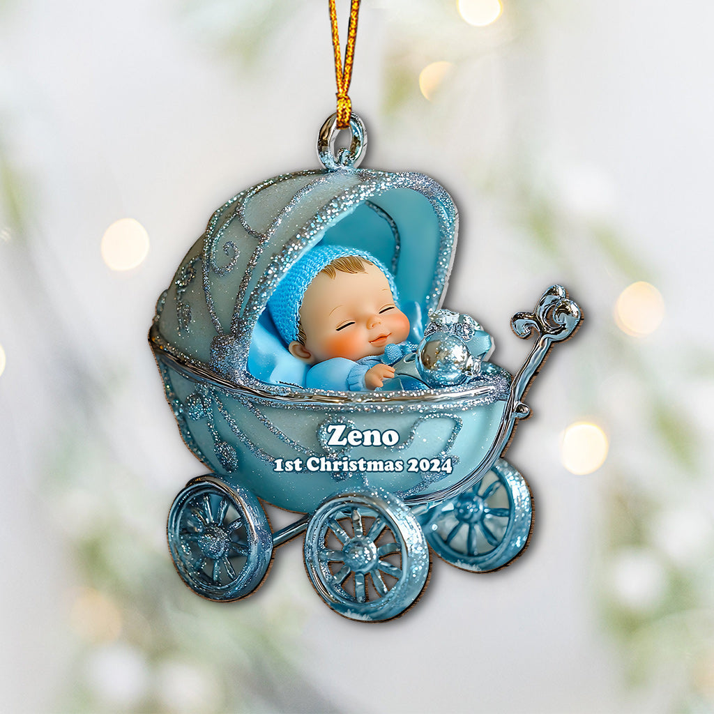 Premier Noël de bébé - Ornement familial personnalisé