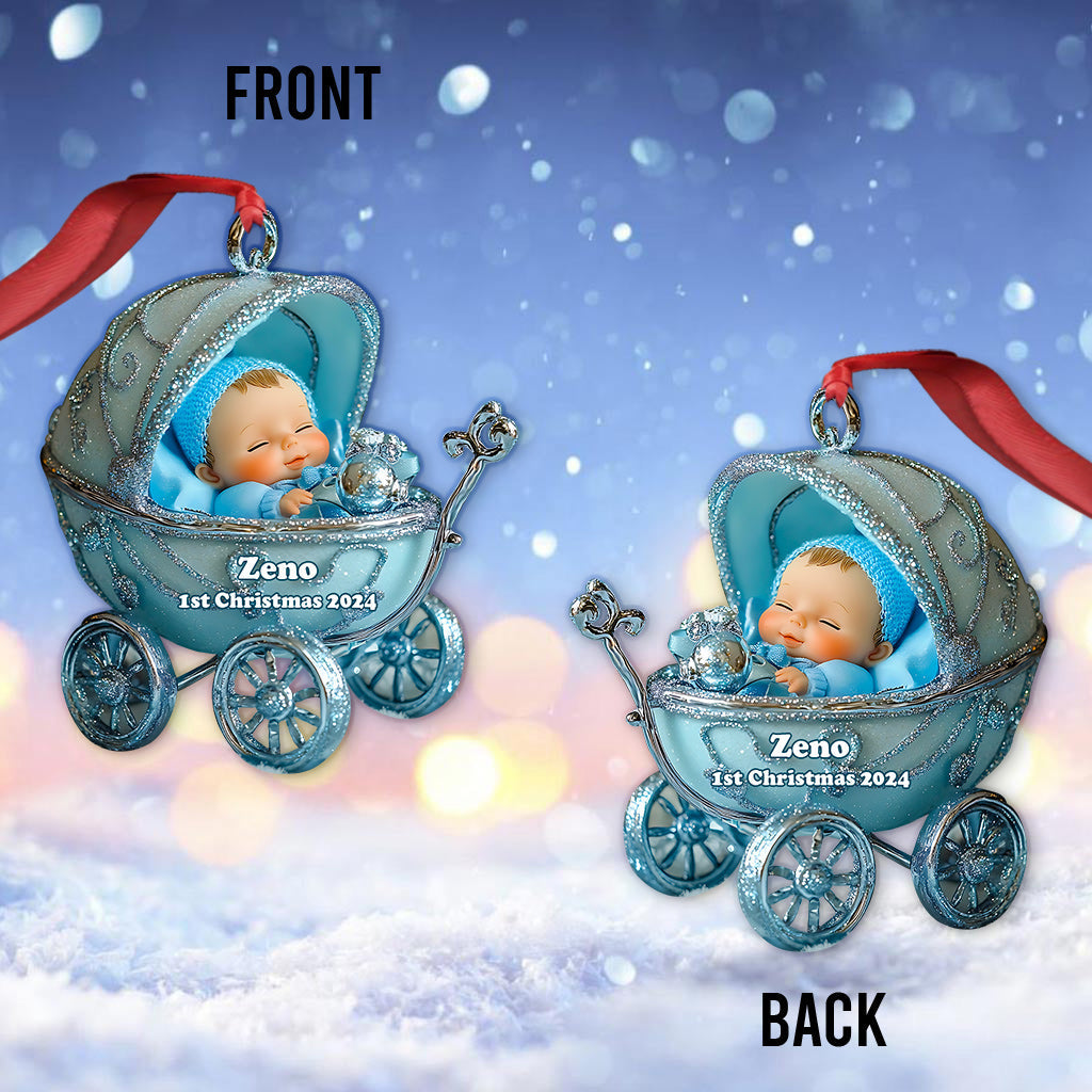 Premier Noël de bébé - Ornement familial personnalisé