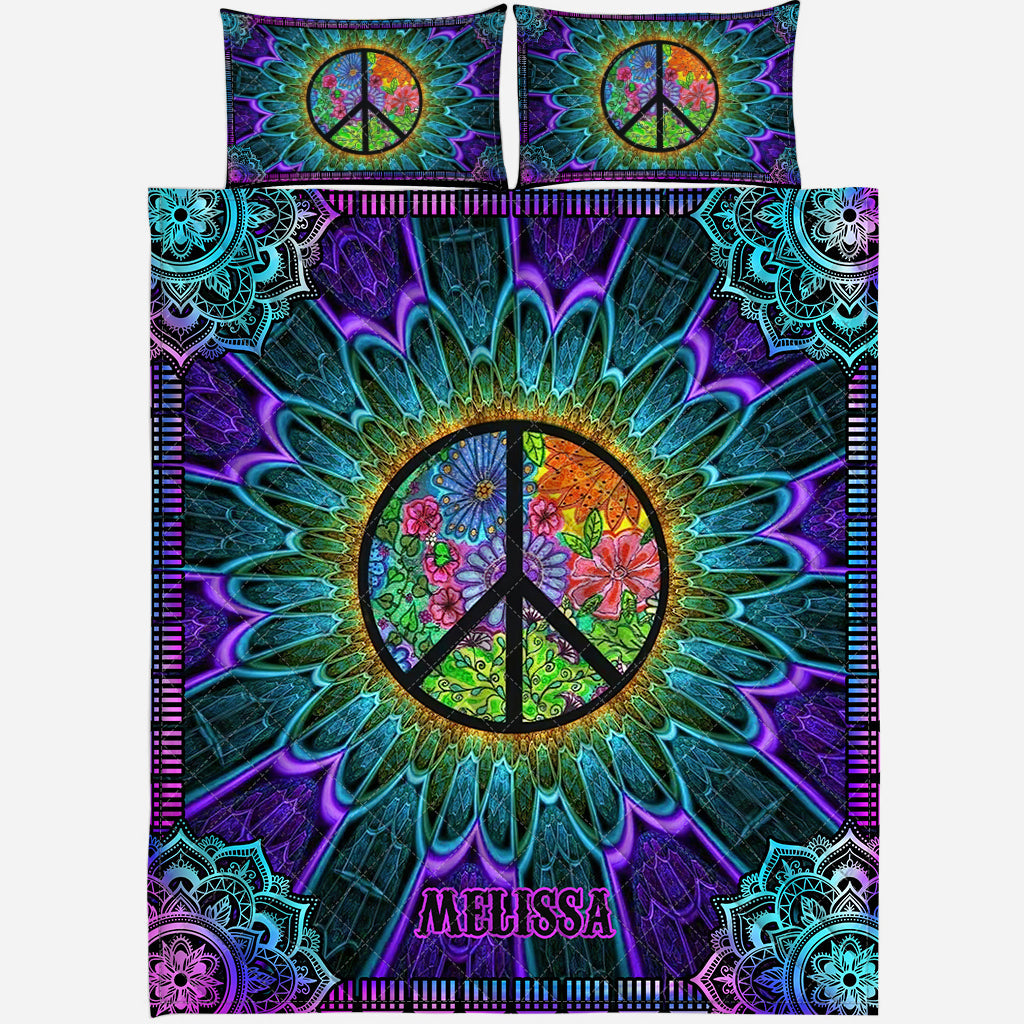 Hippie Soul – Personalisiertes Hippie-Bettdecken-Set