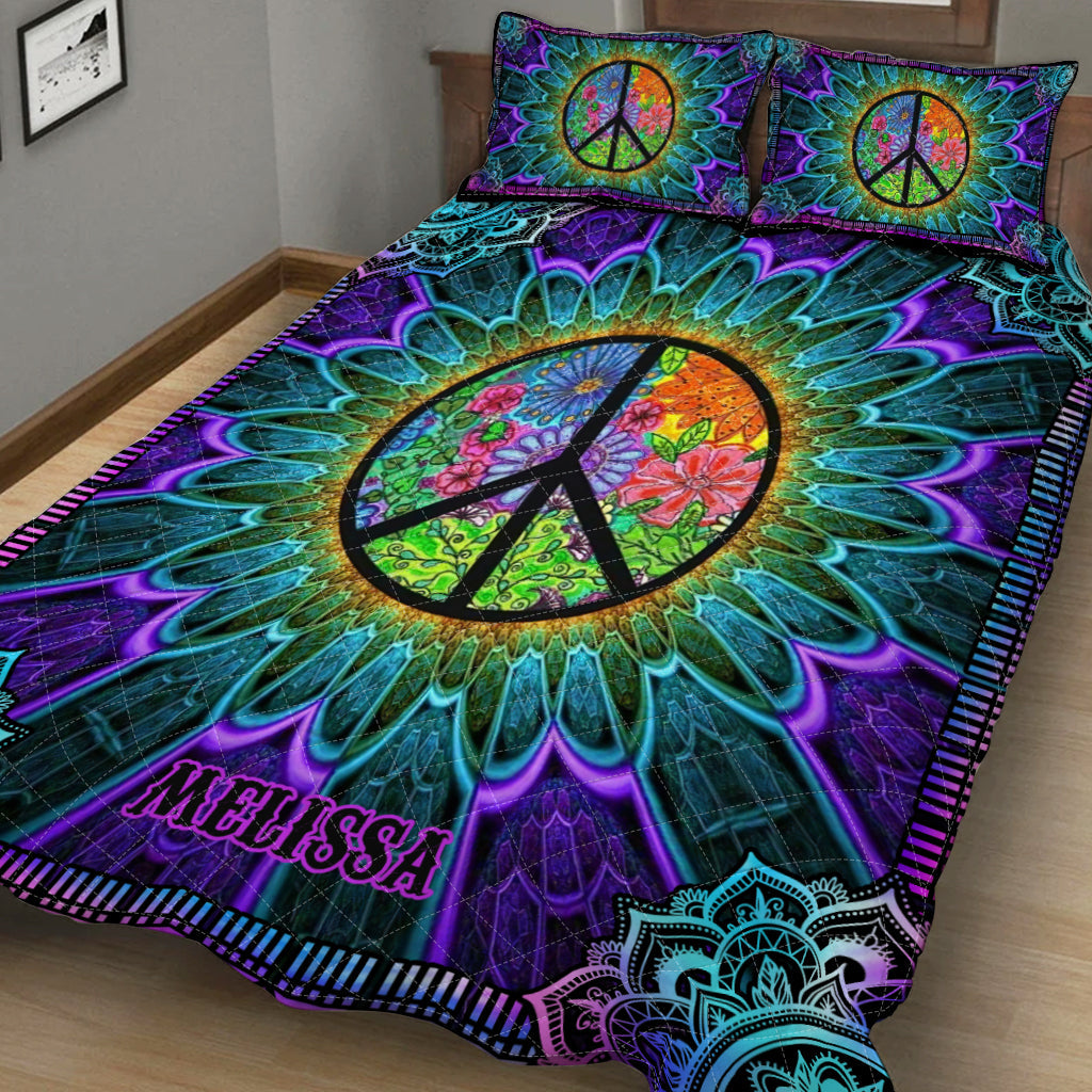 Hippie Soul – Personalisiertes Hippie-Bettdecken-Set