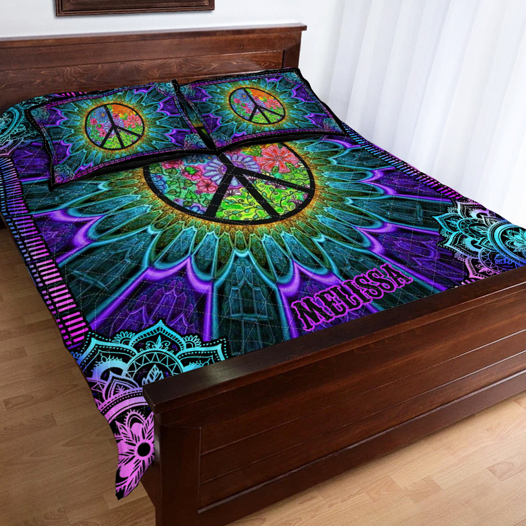 Hippie Soul – Personalisiertes Hippie-Bettdecken-Set